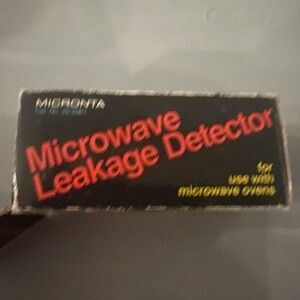 Vintage Micronta 22-2001 Microwave Leakage Detector Original Box & Packaging New